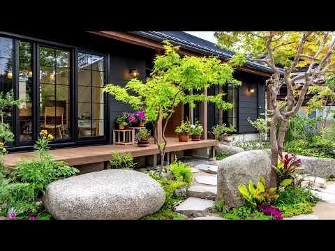 Traditional Meets Modern Japanese Black House Tour That Blends Nature in a Surprising Way