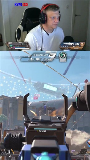 Streamer II Theo hits a few nice beams! Apex legends clip!