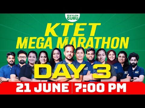 KTET - MEGA MARATHON | DAY-3 | Xylem Guru