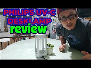 PHILIPS UV-C DISINFECTION DESKLAMP TESTING | HOW TO KNOW IF UV-C LIGHT IS WORKING? #COVID19