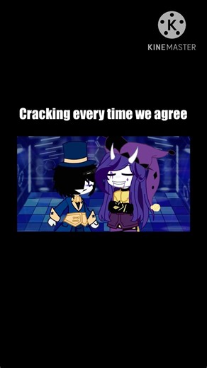 Don’t question me #thefreakcircus #tfc #jester #tickettaker #gacha #purplecode #hypnoticillusion