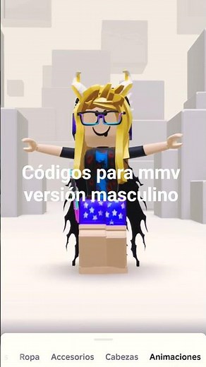 códigos para mmv versión masculino