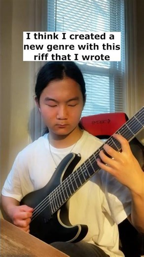 When the riff creates a new genre #guitar #guitarist #djent #metalcore #riff #shortsfeed #shorts