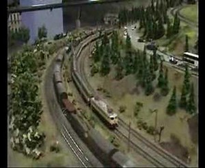 LOXX: Large model railroad railway layout scenery in Berlin!