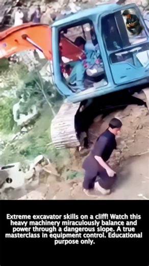 Only experts know this machine trick. #worker #process #excavator #skills #operator
