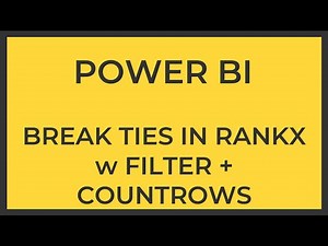 Break ties in RANKX using Alphabetical Rank.