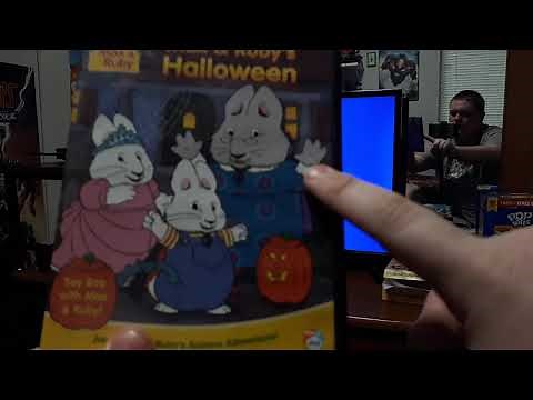 Menu Walkthrough Of Max And Ruby: Max And Ruby's Halloween DVD From 2005🎃🍁🍂🐇🧛‍♀️🧛‍♂️🦇