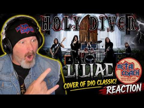 I Didn't Expect This Cover to Hit This Hard! Liliac - Holy Diver (Dio Cover) | Metal Coach Reacts