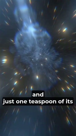 One Teaspoon Weights Billions of Tons?! 🤯 Cosmic Density! ✨
