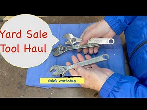Yard Sale Tool Haul