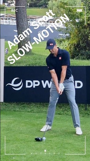 Adam Scott Driver SlowMotion ⛳ The Most Beautiful Swing in Golf Revealed! 🔥 #GolfSwing #golf #driver