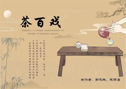 用英语讲中国故事22：茶百戏：中国传统文化的独特演绎