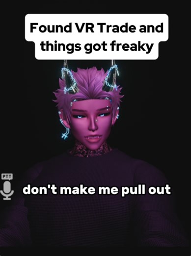 Things got freaky in VRChat #vr #vrchat #vrc #virtualreality #vrchatcommunity #vrchatmemes #friends