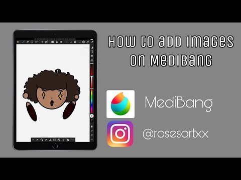 How to add images on MediBang | Tutorial |