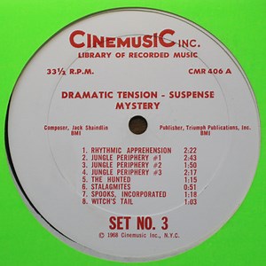 Jack Shaindlin - Dramatic Tension - Suspense Mystery / Special Situations (Direct Cues)