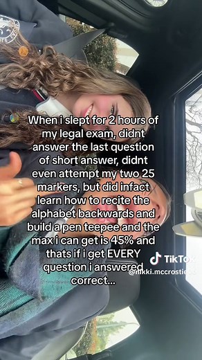 Legal Trial Exam Results and TAFE Literacy Test Experience