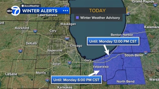 Chicago weather: Lake-effect band could drop several inches of snow in NW Ind. | Radar