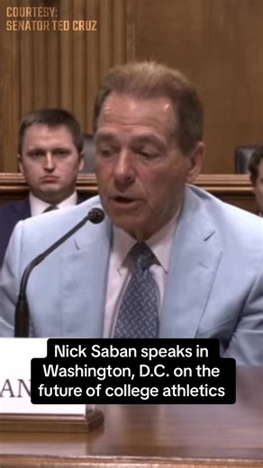 Nick Saban Discusses Future of College Athletics