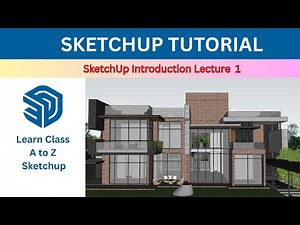 SketchUp Tutorial 2025 | Part - 1 | Interface and Template in Sketchup