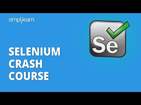 Selenium Crash Course 2026 | Selenium Tutorial For Beginners | Selenium Tutorial | Simplilearn