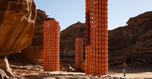 desert X alUla 2024 brings contemporary art to saudi arabia's ancient deserts
