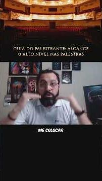Guia do palestrante: Alcance o alto nível nas palestras