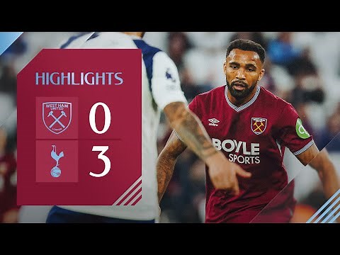 West Ham 0-3 Tottenham | Premier League Highlights