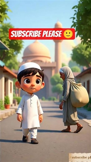 Muslim Boy Helps Old Woman | Heart Touching Islamic Story #IslamicStory