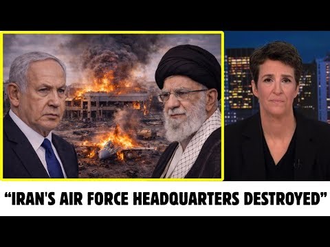 1 Min Ago: Israel Strikes Iran's Air Force Headquarters – Iran in Chaos | Rachel Maddow