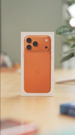 iPhone 17 Pro Max Cosmic Orange Unboxing! 🍊