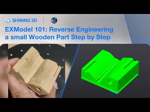 Reverse Engineering a Small Wooden Part in EXModel🇬🇧🇺🇸