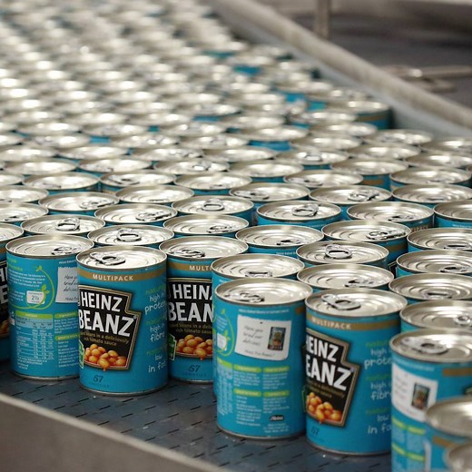 Inside the world's biggest baked bean factory, where 3 million cans are produced every day. | Insider Tech Presents