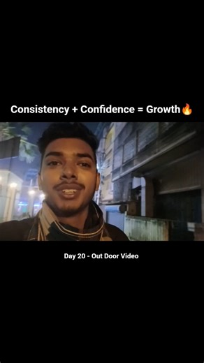 Day 20 Out Door Video #cosistensy #growthmindset #startup #smartmoves #contentcreator #viral #vlog