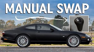 Manual Swap on a Supercharged Jaguar