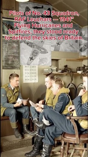 “RAF Pilots, 1941 — Scotland”. #shorts #history
