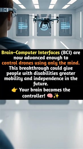 You Can Control a Drone Using Only Your Mind 😲🧠🚁