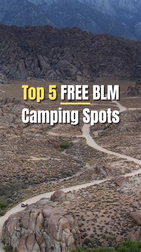 Top 5 FREE BLM Spots Discover the Top 5 FREE BLM camping spots in the USA! Perfect for van lifers, overlanders, and off-grid adventurers. No fees, epic views, and off-grid freedom. Follow for more van life, overlanding, and off-grid living tips! #campinglife #offgrid #roadtrip #vanlife #overland