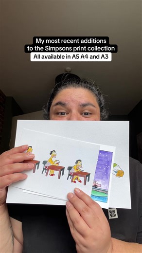 The most recent additions to the Simpsons print collection. Simpsons funny moments are my jam #simpsons #print #wallart