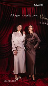 Satin suit with a skirt & wrapped blouse — soft, sleek, and statement-making ✨ Shop now before it’s gone! ✨ #mlameh #fashion #skirt #glam | Mlameh Fashion