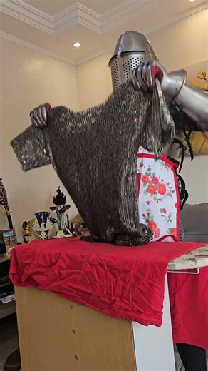 aniversário do tio. sem video novo hoje #armadura #cosplay #curiosidadeshistoricas #armor #medieval