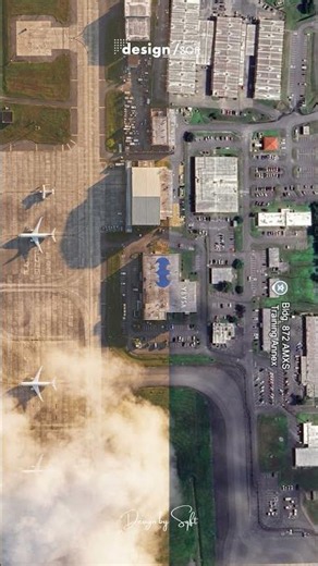 From Google Map to Aerial Photo | AI Transformation | Design By SQFT