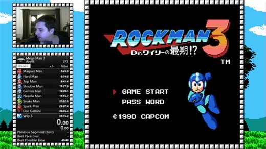 Mega Man 3 Any% in 41:47