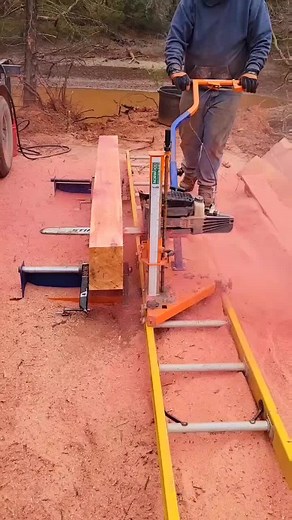 chainsaw made lumber with the Norwood pm14 portamill mill stihl ms660 clone ns892v by Neo-tec link is in my bio #norwood #norwoodpm14 #logstolumber #chainsawmillin #neotec #ms660 #stihl #g660