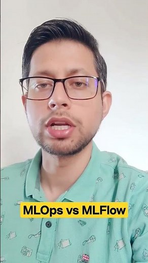 What is the difference between MLOps and MLFlow? #shortvideo #shorts #mlops #mlflow