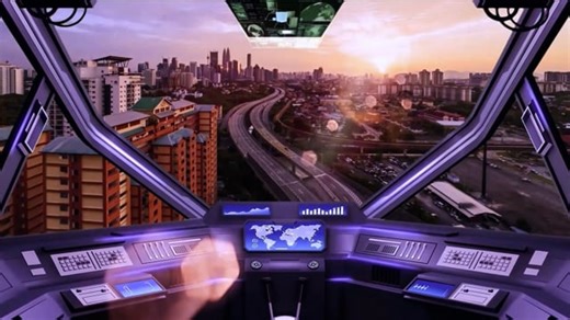 Control Panel, Planet, Technology. Free Stock Video