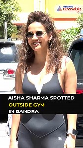 Aisha Sharma Spotted Outside Gym In Bandra Bollywood actress Aisha Sharma recently snapped outside her gym centre in Bandra, Mumbai. She was seen posing for the shutterbugs. #AishaSharma #reels #reelitfeelit #reelkarofeelkaro #instalove | Asianet Newsable