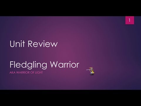 FFBE - Unit Review: Fledgling Warrior (Warrior of Light)