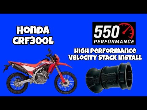 Honda CRF300L 550Performance Velocity Stack Install