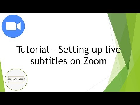 How to enable live transcriptions on Zoom
