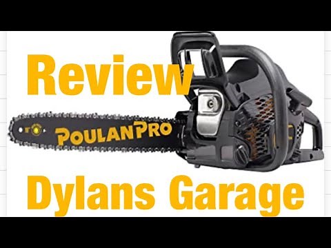 Poulan pro PR4218￼ Chainsaw ￼￼review ￼